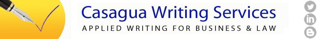 Casagua Writing Services - Applied Writing for Business & Law